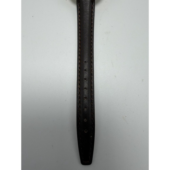 Saint-Jean Ladies Watch Swiss Made New Battery Kaleidoscope 30MM 7.25" Leather‎ - Picture 5 of 12